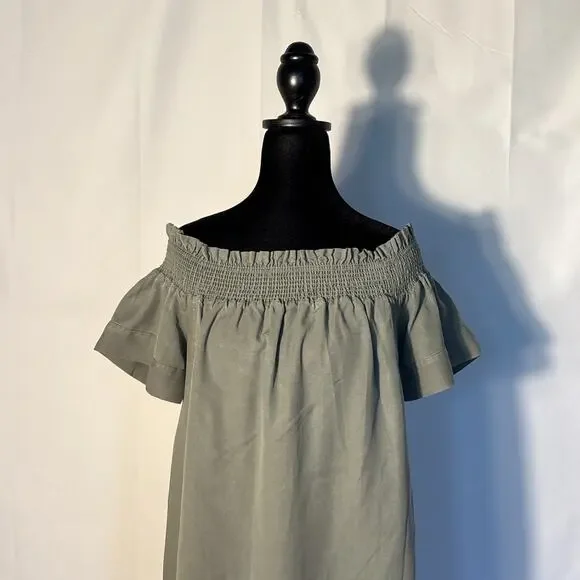 Vineyard Vines Madison Off Shoulder Dress Size Small - Picture 2 of 6